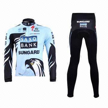 Best Cycling Jacket and Pants with Reflective Piping and YKK Zipper wholesale