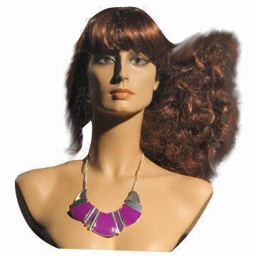 Cheap Fashionable Mannequin Head, FPR Material, Various Styles are Available, Unbreakable for sale