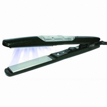Cheap Steam Hair Straightener with Nano Titanium Technology Slim Style for Hair Spray, 1.25-inch Plate for sale