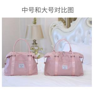 Best Women ' s Duffel Bags 33 * 50 * 18CM , Pink Color Ladies Sports Bag wholesale