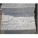 Snow White Quartzite Stone Cladding Super White Quartzite Stone Veneer Natural for sale