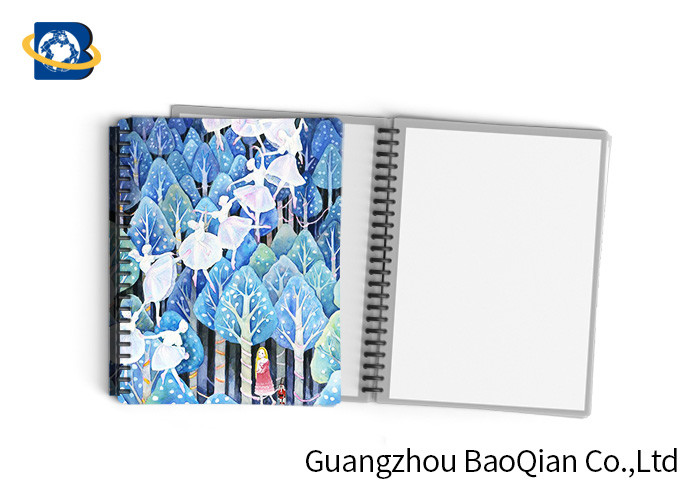 Best Pretty Girl Design 3D Lenticular Notebook PET / PP / PVC Cover Material wholesale
