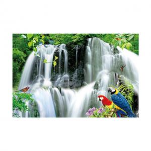 Best Large Size PET 3D Lenticular Printing Poster Of Waterfall Scenery Theme wholesale