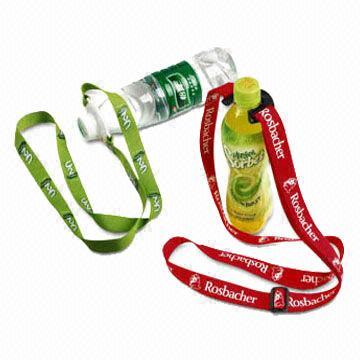 Buy cheap Bottle holder lanyards, measures 90 x 2cm from wholesalers
