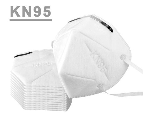 Best KN95 pm2.5 valve non-woven pNon Woven Fabric KN95 Disposable Particulate Respirator With Adjustable Nose Piece wholesale