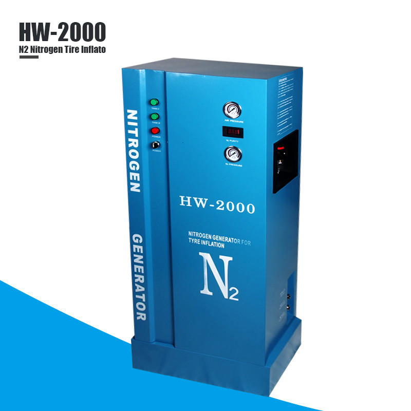 Best 50HZ Nitrogen Tyre Inflation HW2000 Nitrogen Inflator Machine Stable And Long Lived wholesale