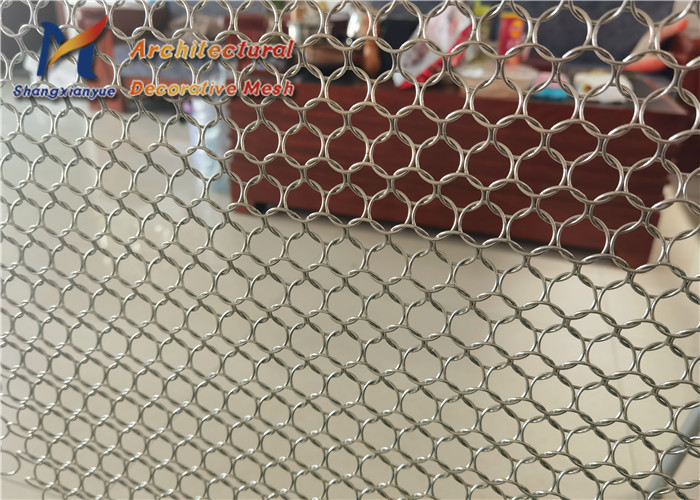 Best Chainmail Ring Mesh Curtain Dividers 12mm Stainless Steel Welded Mesh wholesale
