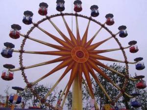 Best Flower Cabins Design Amusement Park Ferris Wheel Driven By Electric Control System wholesale