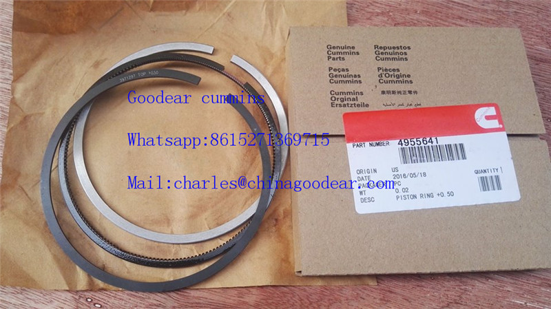 Dongfeng ISDE diesel engine piston ring 4955641,4931044 for sale