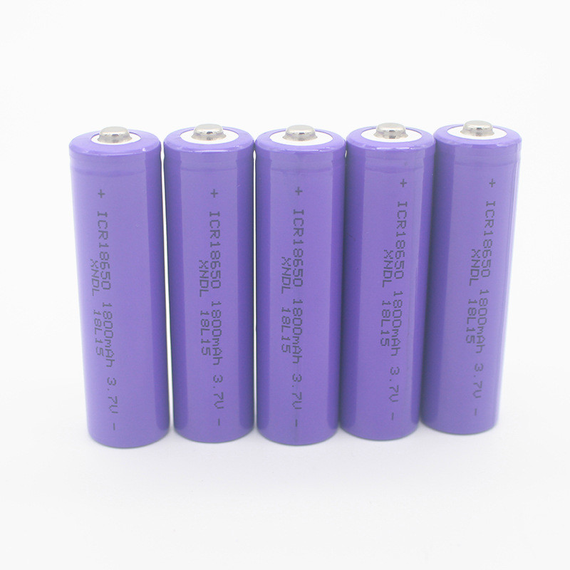Best 3.7V 1800mAh 6.66Wh 18650 Rechargeable Li Ion Battery wholesale