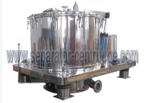 Buy cheap Peony High quality Stainless steel GMP standard Scraper Basket Centrifuge With Siemens PLC Programming from wholesalers