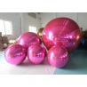 Buy cheap Rosed Red PVC Floating Inflatable Reflective Mirror Ball Christmas Inflatable from wholesalers
