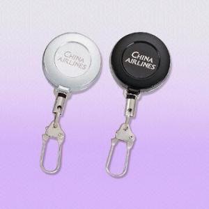 Best Quality Metal Badge Reels with Hook End, Available in Laser Engraving Logos wholesale