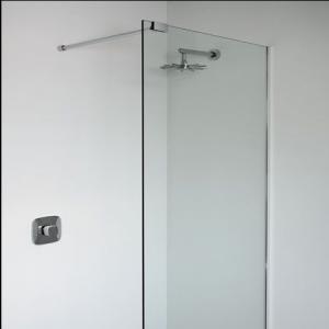 Best Modern tempered glass white line glass Shower Room compact shower enclosure wholesale