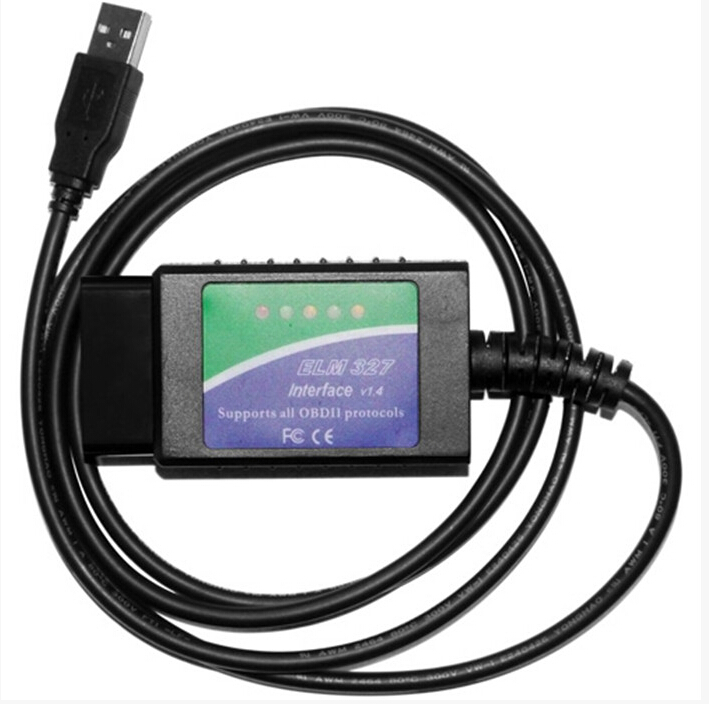Best ELM 327 USB with FTDI chip OBD2 CAN BUS Scanner OBDII Diagnostic Tool wholesale