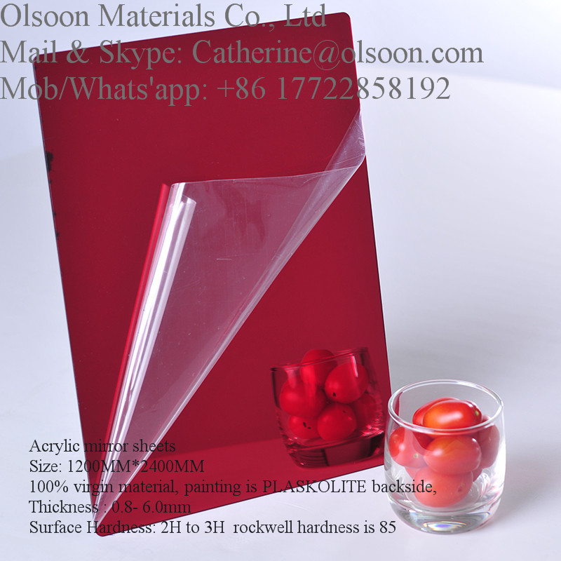 Buy cheap Acrylic Mirror Sheet to Buy in variety of Colours | Cut to Size from wholesalers