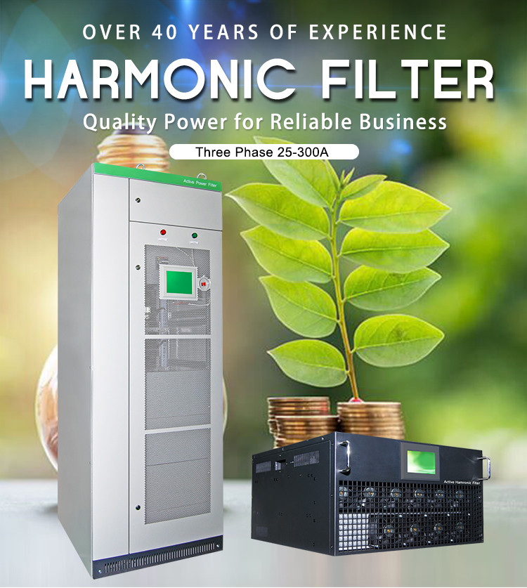 Cheap Copper Active Harmonic Filter / Active Power Filter ISO 9001 Passed for sale