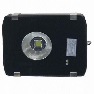 Best COB LED Flood Light, 50W, IP65 black housing to replace old 90 to 100W halogen lamps wholesale