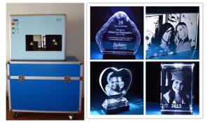 Best Single Phase Crystal 3D Laser Glass Sculpture Machine 4000HZ Engraving Speed wholesale