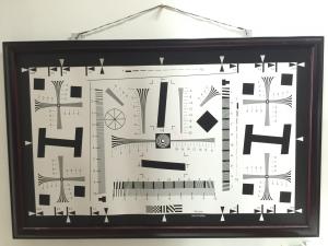 Best Camera test chart 2000 lines iso 12233 standard test chart for resolution, MTF, TV line test wholesale