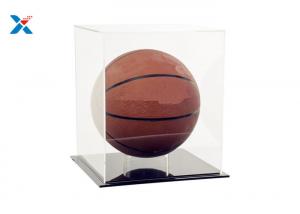 Best Recyclable Clear Acrylic Display Case For Basketball Baseball Football Soccer wholesale