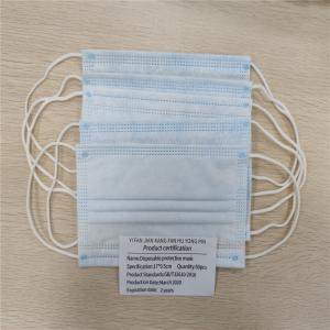 Best Blue Appearance Disposable Face Mask Eco Friendly Materials Respirator Mouth Mask wholesale