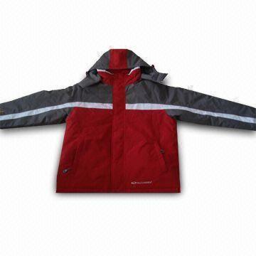 Best Men's Ski Jacket with Hood and Polar Fleece Lining, Available in M, L, XL, and XXL Sizes wholesale
