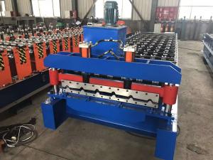 Best PPGI Or PPGL Roofing Sheet Roll Forming Machine , Colourful Automatic Roll Forming Machine wholesale