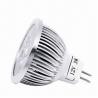 Buy cheap 3W MR16 LED Spotlighting Bulb, 210lm with Excellent Heat-dissipation and 2-year from wholesalers
