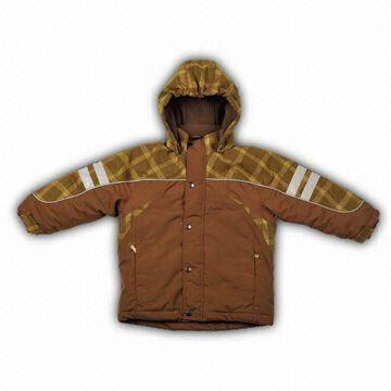 Best Children's Winter Jacket, Made of Rayon/Polyester Fabric with PU Membrane wholesale