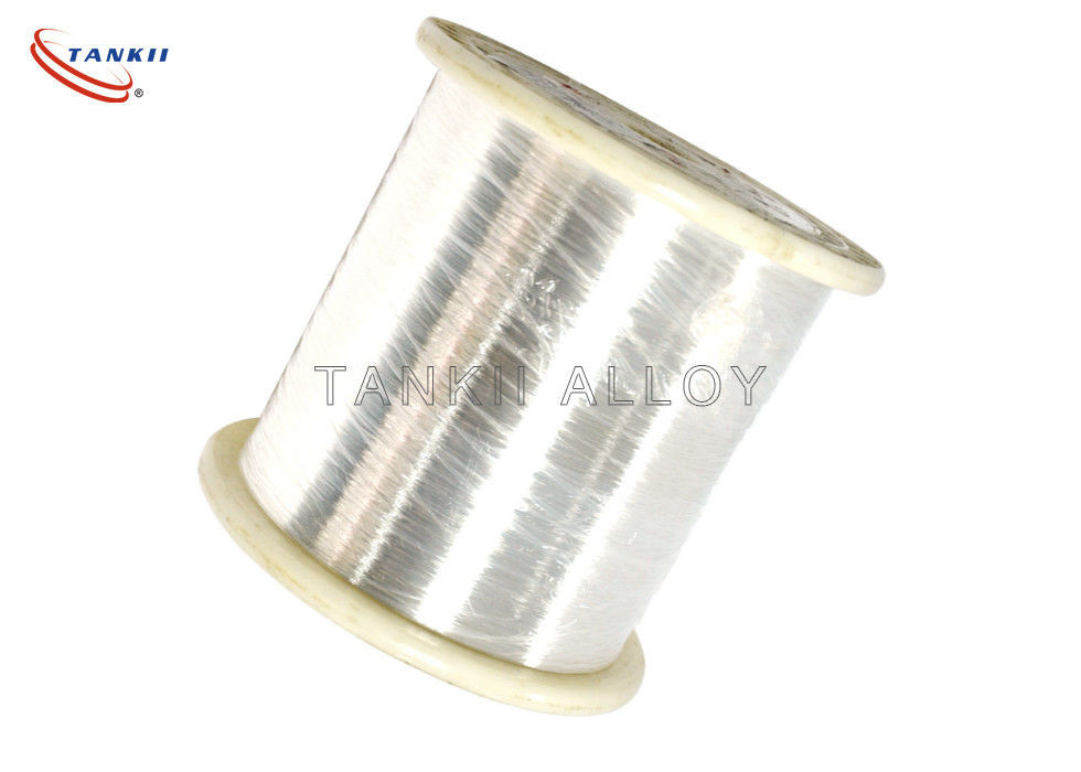Best 0.08mm Super Fine Silver Plated Precision Alloy Copper Wire For Inner Cable Conductor wholesale