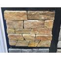 Rustic Quartzite Stone Veneer with Steel Wire Back,Quartzite Wall Cladding for sale