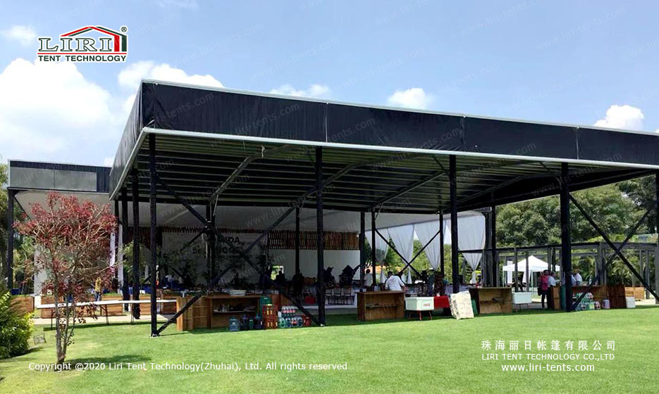 Best Good Quality Thermo Roof Cube Structure Car Show Tent from Liri Tent wholesale