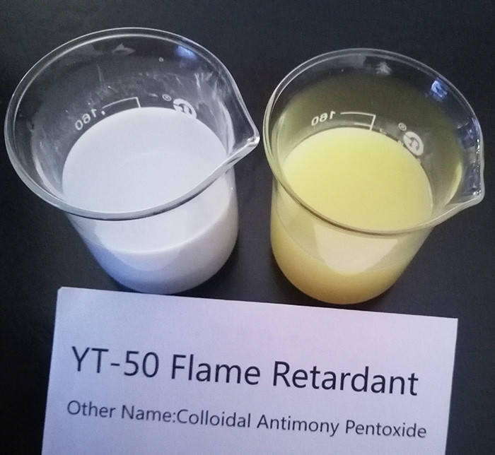Best PH5-7 Colloidal Antimony Pentoxide For Providing Flame Retardancy To Fiberglass Products wholesale