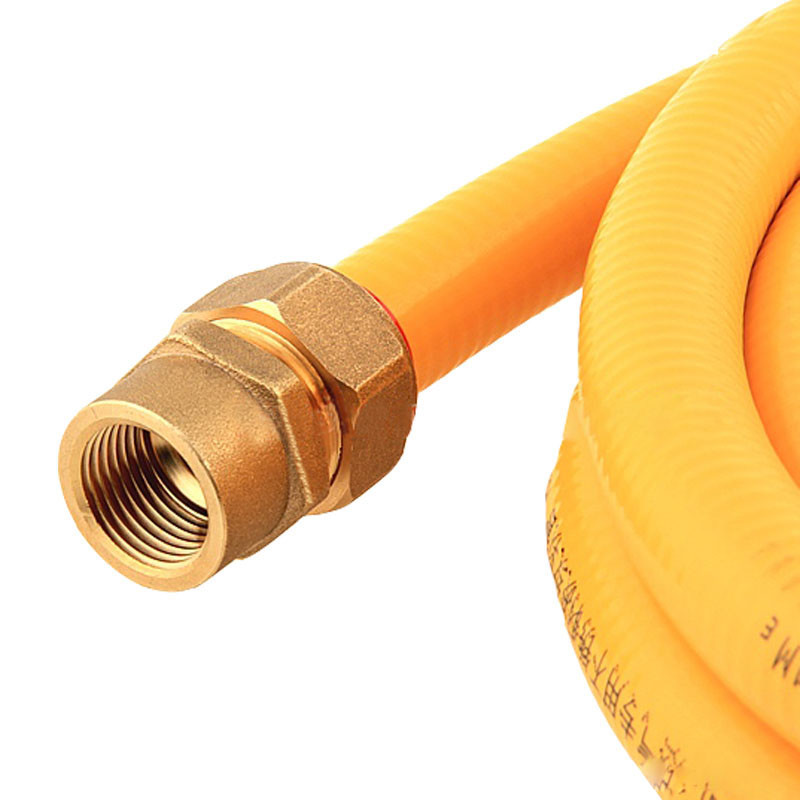Best AISI304 Corrugated Gas Pipe DN20 Fine Copper Brass Connectors wholesale