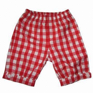 Buy cheap Children's Pants/Trousers/Clothes, Made of 100% Cotton from wholesalers
