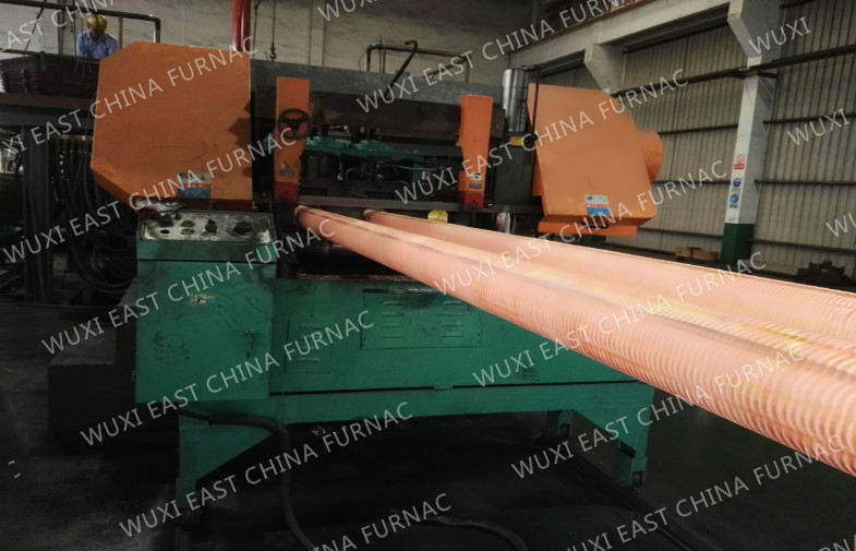 Best 100mm Red Copper Pipes Continuous Casting Plant , Horizontal Casting Machine wholesale