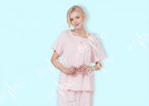 Best Button Through Placket Womens Pyjama Sets For Spring / Summer Seasons wholesale