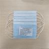 Buy cheap Comfortable Disposable Earloop 3 Ply Non Woven Face Mask Soft Lining from wholesalers