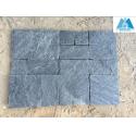 Black Quartzite Pavers Set Patio Flooring Stone Paving Stone Pavement Flooring for sale
