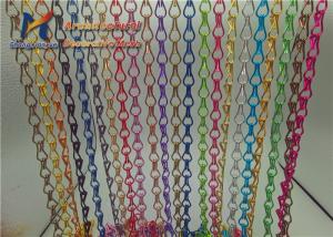 Best Beauty Salon Bendable Aluminum Chain Curtains 1.6mm Chain Link Fly Screen wholesale
