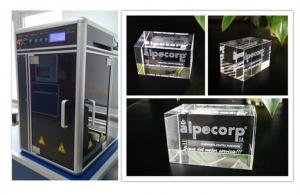 Best Kiosk Camera 3D Glass Crystal Laser Engraving Machine 3W Laser Powered wholesale