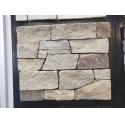 Yellow Granite Stone Veneer with Steel Wire Back,Yellow Stone Wall Cladding for sale