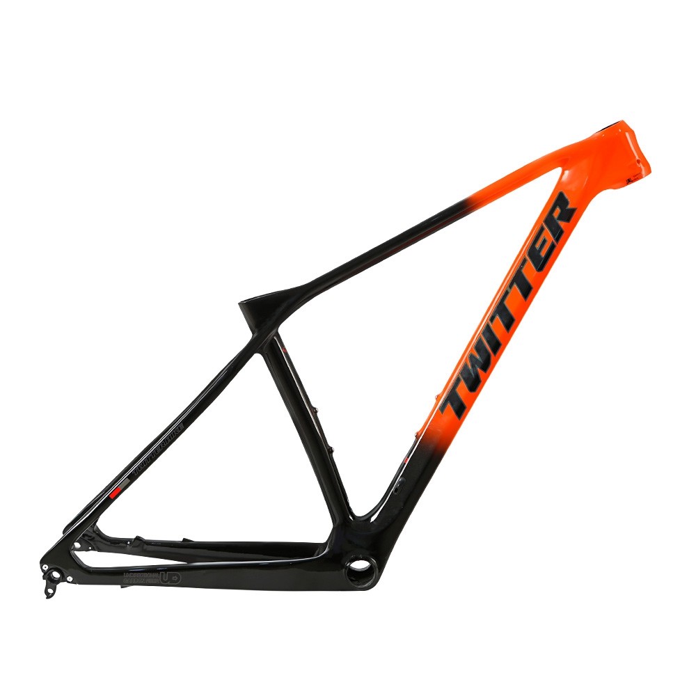 Best Twitter PREDATOR XC Lever Carbon Fiber Hardtail Mountain Bike Frame 29 wholesale