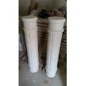 Marble Ionic Column Guangxi White Marble Roman Column China Carrara Marble Doric for sale