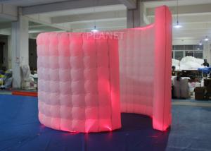 Best Spiral Blow Up Photo Booth Two Doors With Doorway -20 To 60 Degrees Working Temp wholesale