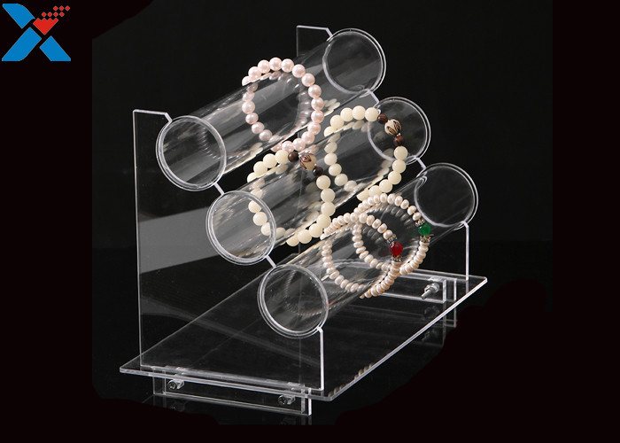 Best Transparent Acrylic Display Rack Jewelry Bracelet Watch Display Stand Durable wholesale