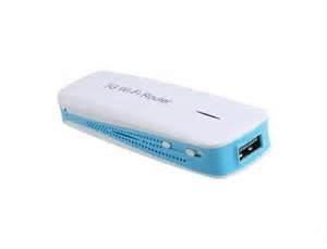 Best TCP / IP, ICMP 1800mAh  3g portable wireless router with RJ45 Port and USB 2.0 Port wholesale