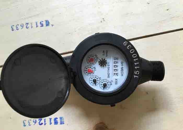 Best Brass Portable Ultrasonic Flow Meter Thread Port Connect For Residential Utility Metering wholesale