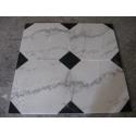 Guangxi White Marble Floor Tiles,Chinese Carrara Marble White Marble Designed for sale